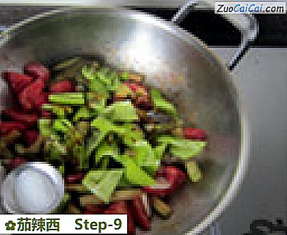 茄辣西做法第九步骤