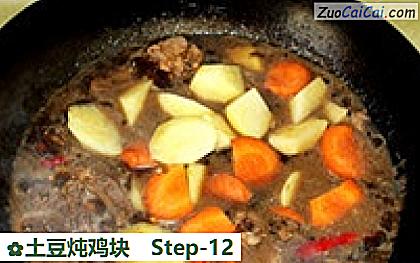 土豆炖鸡块做法第十二步骤