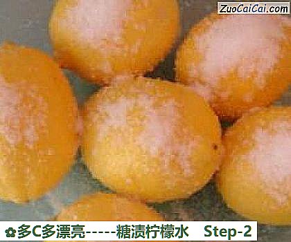 -糖渍柠檬水做法第二步骤