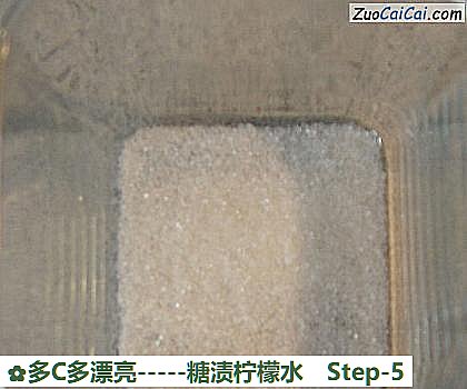 -糖渍柠檬水做法第五步骤