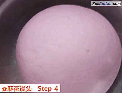 麻花馒头做法第四步骤
