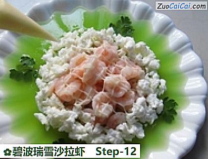 碧波瑞雪沙拉虾做法第十二步骤