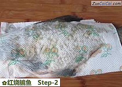 红烧鳊鱼做法第二步骤