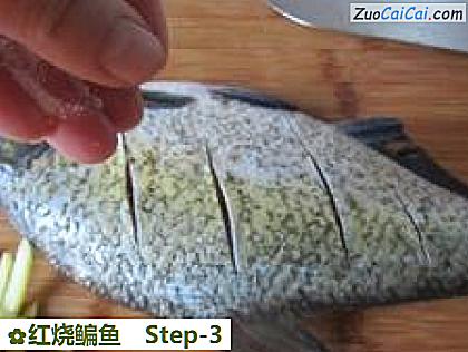 红烧鳊鱼做法第三步骤