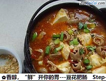 香醇，“鲜”开你的胃－豆花肥肠做法第十三步骤