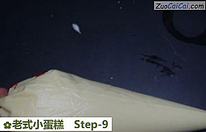 老式小蛋糕做法第九步骤