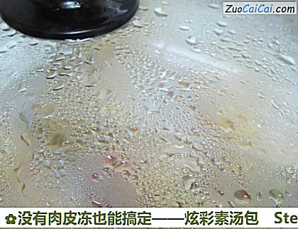 没有肉皮冻也能搞定——炫彩素汤包做法第十七步骤