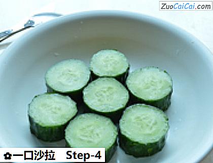 一口沙拉做法第四步骤