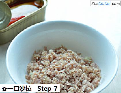 一口沙拉做法第七步骤