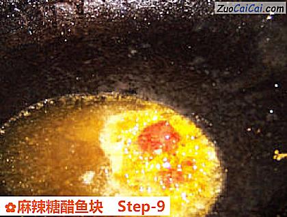 麻辣糖醋鱼块做法第九步骤