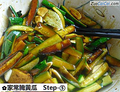 家常腌黄瓜做法第五步骤