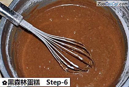 黑森林蛋糕做法第六步骤