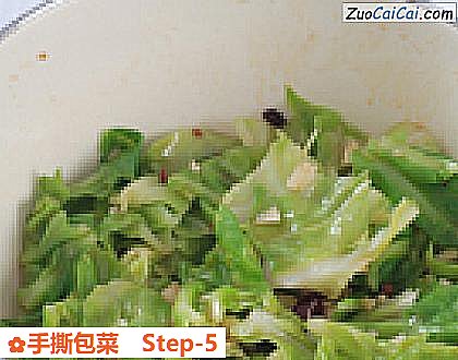 手撕包菜成品图3