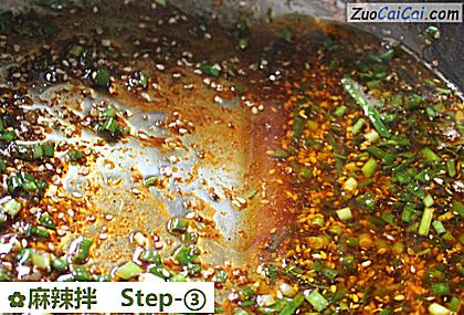 麻辣拌做法第三步骤
