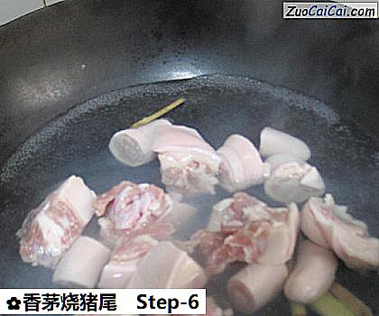 香茅烧猪尾做法第六步骤