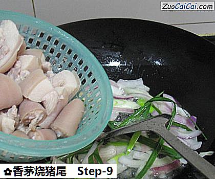 香茅烧猪尾做法第九步骤