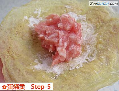 蛋烧卖做法第五步骤