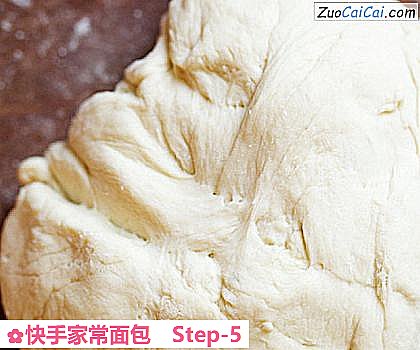 快手家常面包做法第五步骤