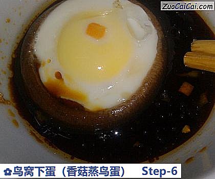 鸟窝下蛋做法第六步骤