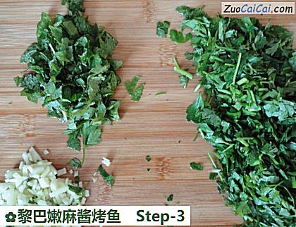 黎巴嫩麻酱烤鱼做法第三步骤