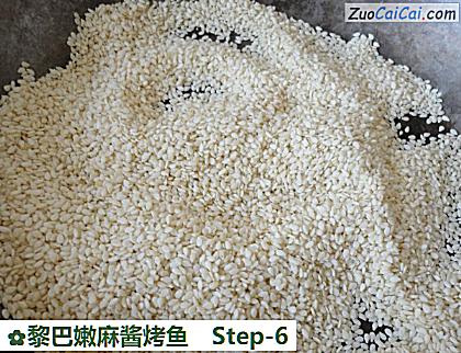 黎巴嫩麻酱烤鱼做法第六步骤