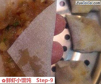 鲜虾小馄饨做法第九步骤