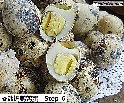 盐焗鹌鹑蛋成品图3