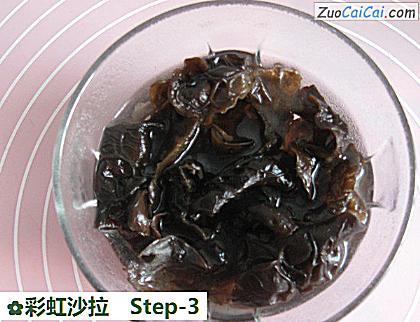 彩虹沙拉做法第三步骤