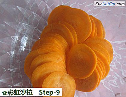 彩虹沙拉做法第九步骤