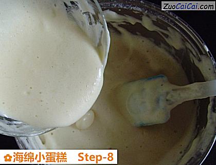 海绵小蛋糕做法第八步骤
