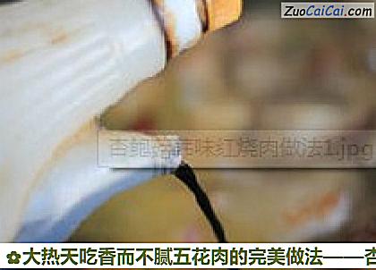 大热天吃香而不腻五花肉的完美做法做法第八步骤