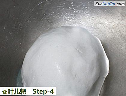 叶儿耙做法第四步骤