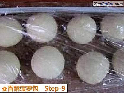 香酥菠萝包做法第九步骤