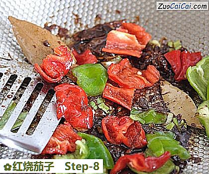 红烧茄子做法第八步骤