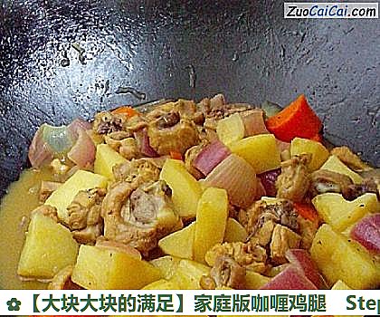 家庭版咖喱鸡腿做法第十步骤