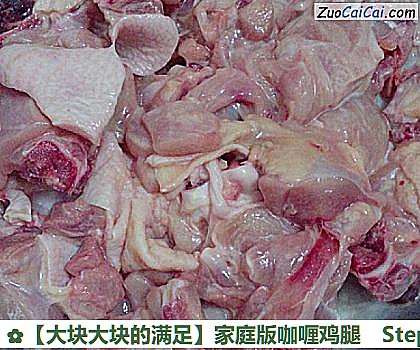 家庭版咖喱鸡腿做法第四步骤