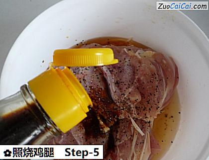 照烧鸡腿做法第五步骤