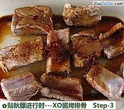 -XO酱烤排骨做法第三步骤