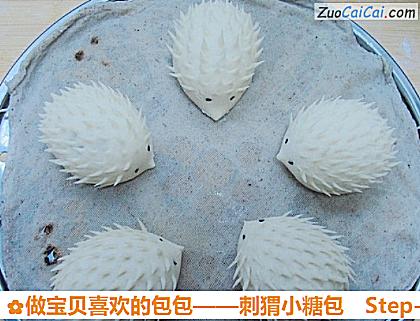 做宝贝喜欢的包包——刺猬小糖包做法第十二步骤