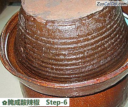 腌咸酸辣椒做法第六步骤