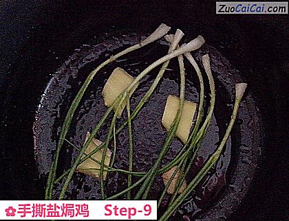 手撕盐焗鸡做法第九步骤