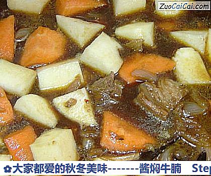 -酱焖牛腩做法第十二步骤