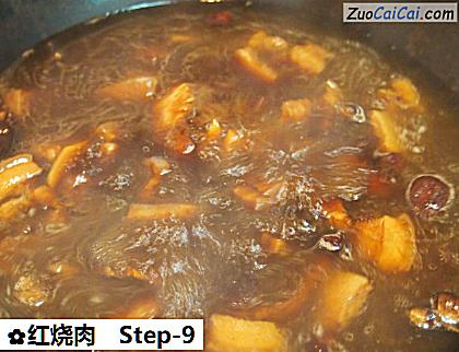 红烧肉做法第九步骤