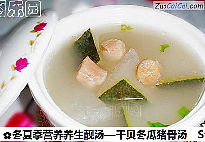 干贝冬瓜猪骨汤做法第九步骤