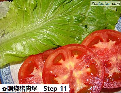 照烧猪肉堡做法第十一步骤