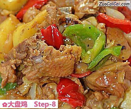 大盘鸡成品图2