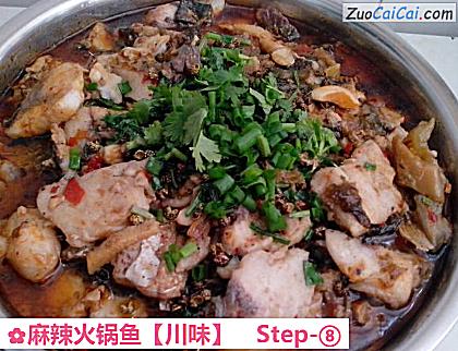 麻辣火锅鱼做法第八步骤