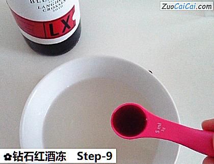 钻石红酒冻做法第九步骤