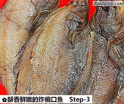 酥香鲜嫩的炸偏口鱼做法第三步骤