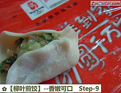 柳叶煎饺做法第九步骤